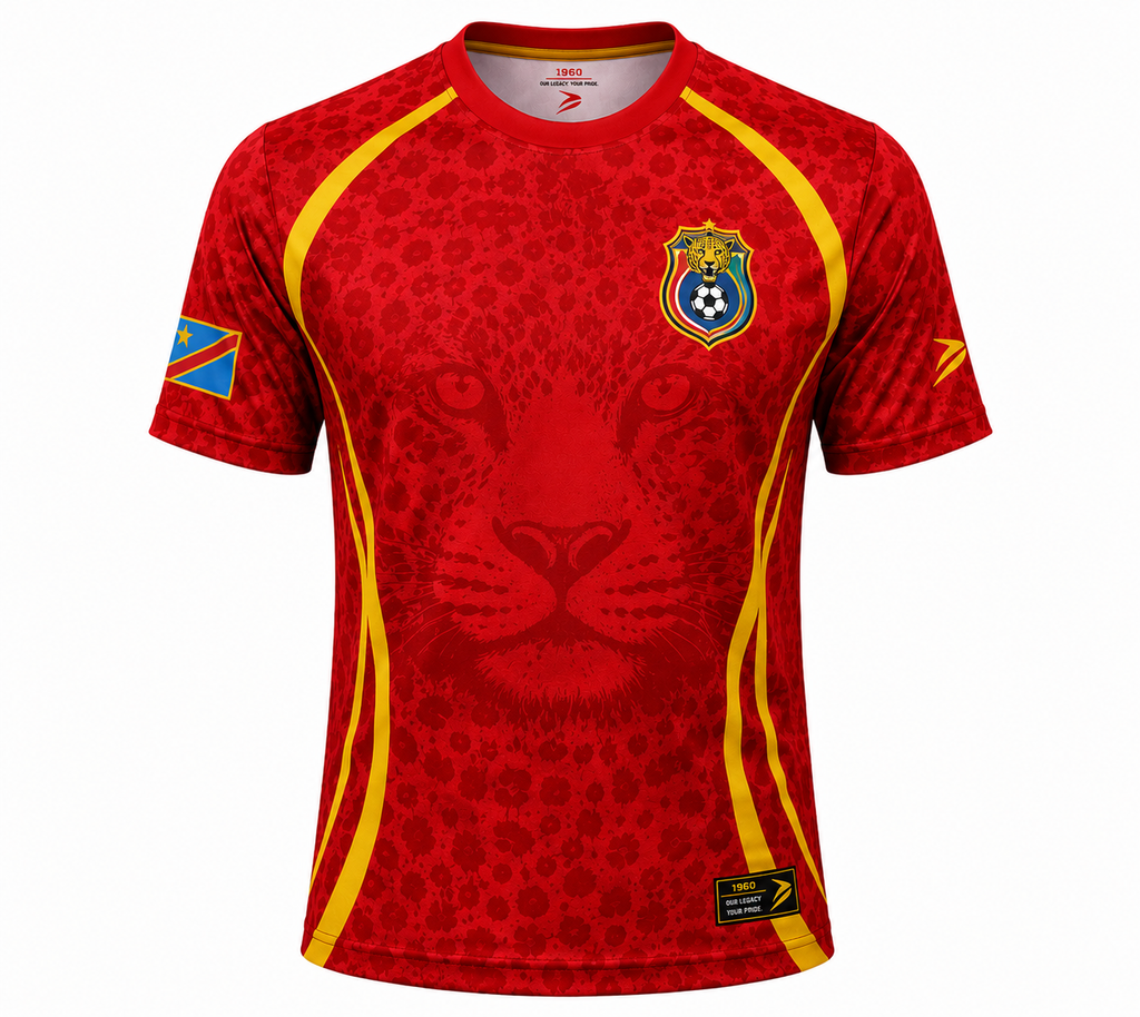 Red Leopard Jersey (PRE-ORDER)