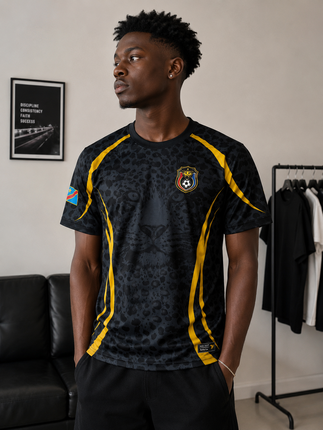 Black Leopard Jersey (PRE-ORDER)