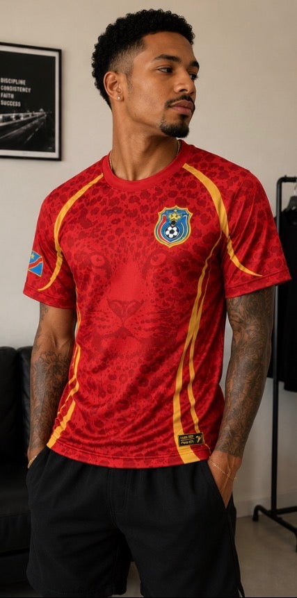 Red Leopard Jersey (PRE-ORDER)